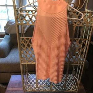 Pretty peach sweater top